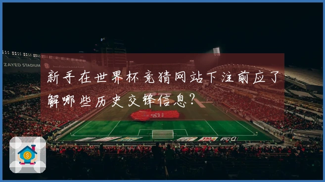 新手在世界杯竞猜网站下注前应了解哪些历史交锋信息？